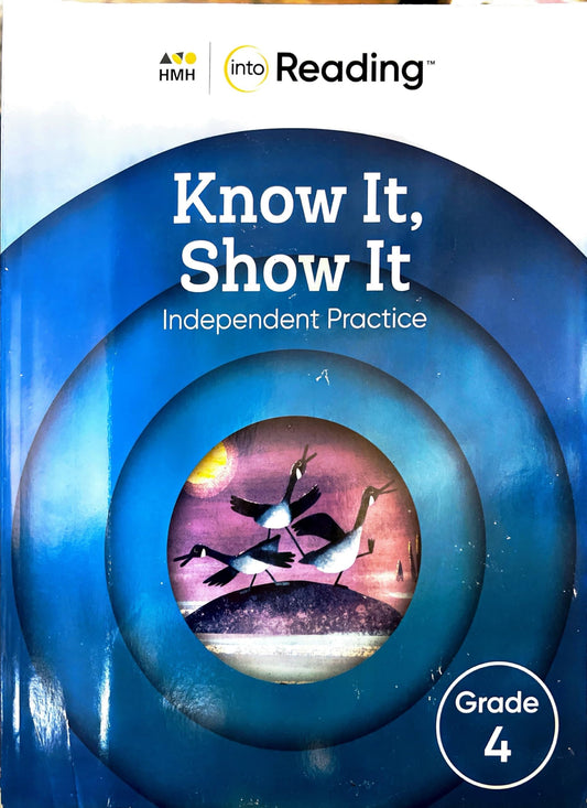 Know It Show It Grade 4 (Into Reading) - 8000