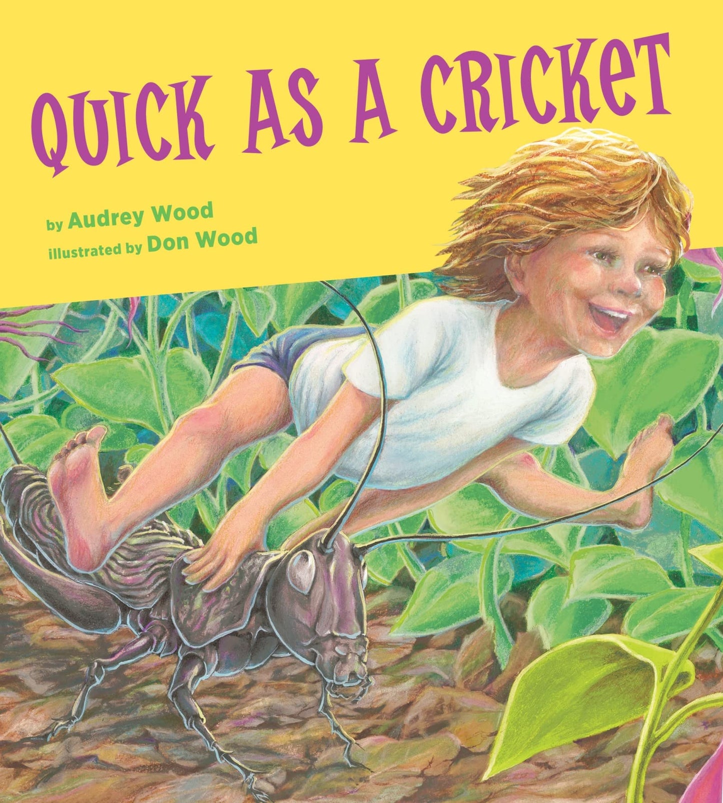 Quick as a Cricket: A beloved children's classic with remastered art, using playful animal comparisons to explore feelings and self-acceptance
