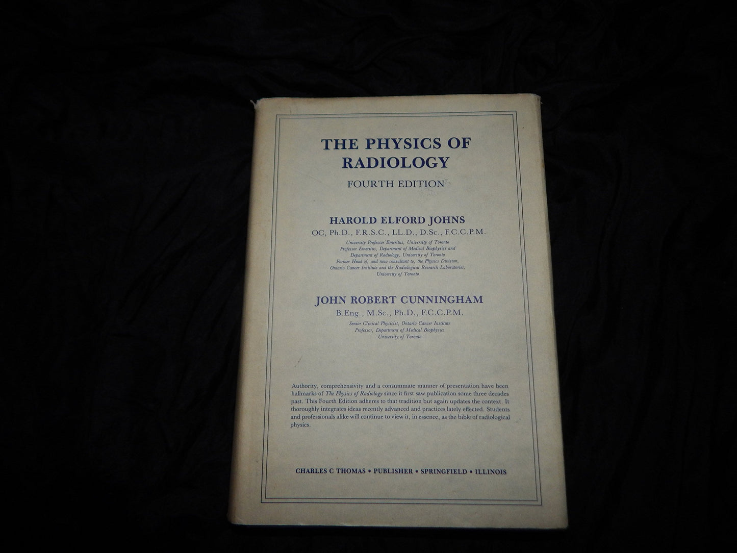 Physics of Radiology, Fourth Edition
