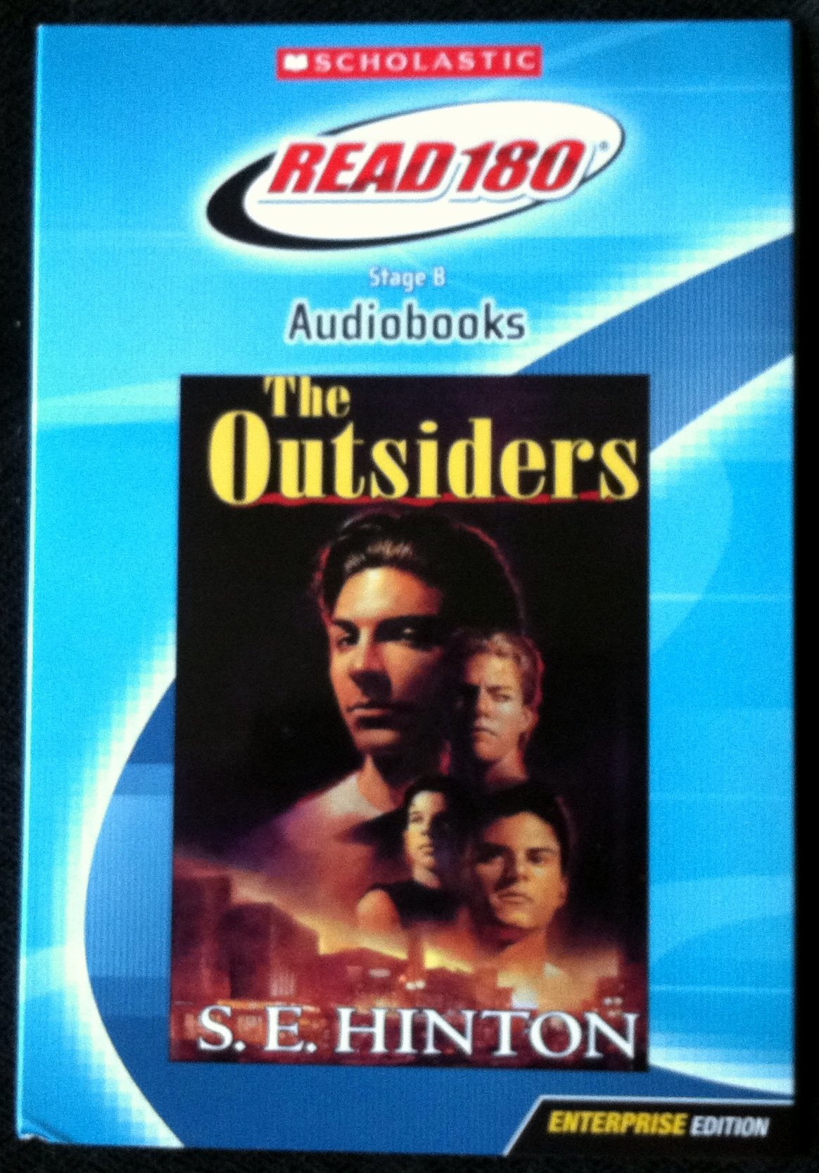 Scholastic Read 180 Stage B The Outsiders Audiobook CD Package Enterprise Edition