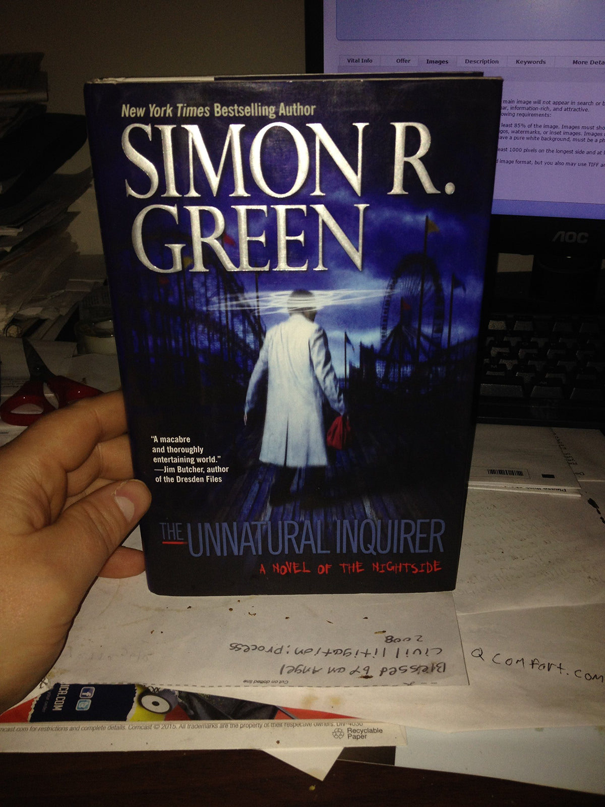 The Unnatural Inquirer (Nightside, Book 8)