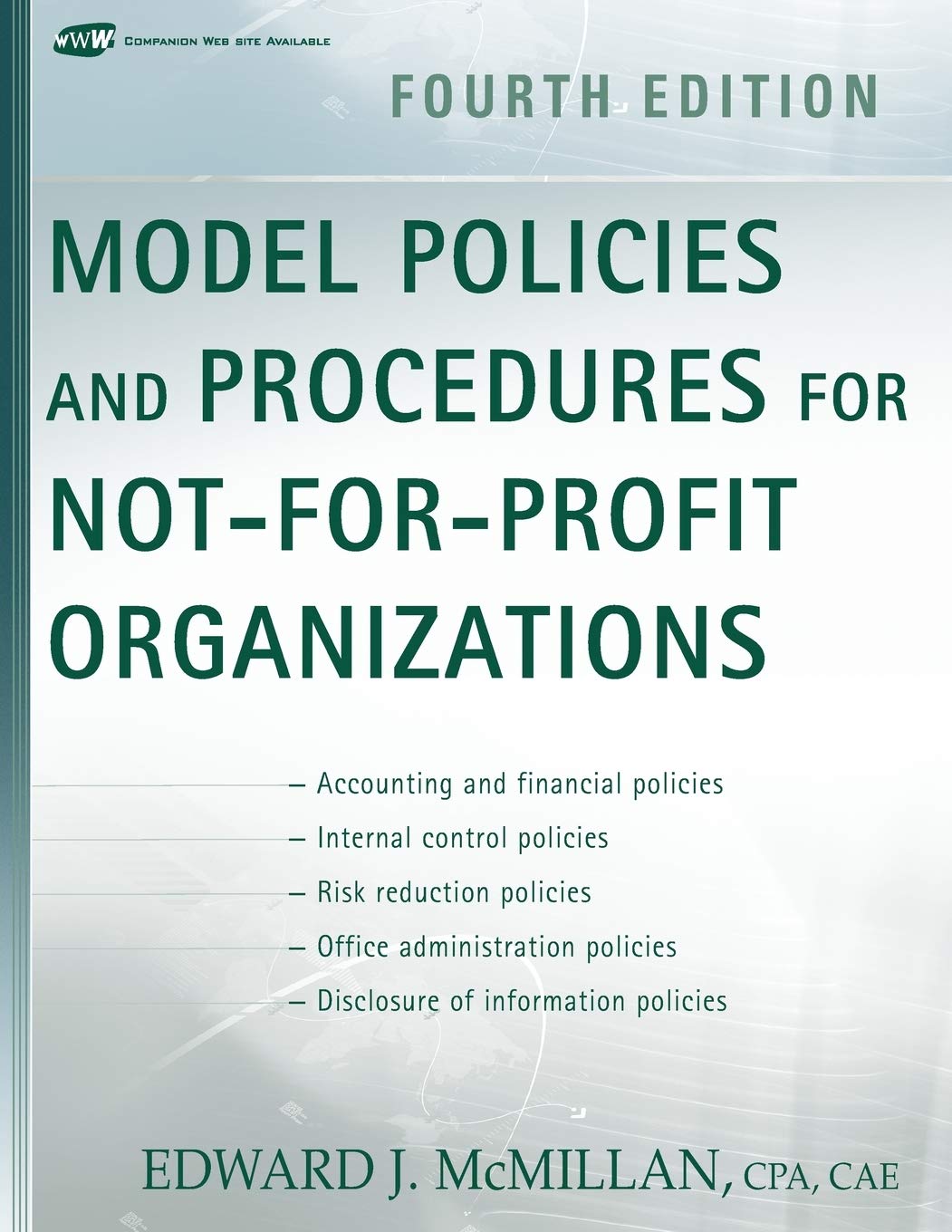 Model Policies and Procedures for Not-for-Profit Organizations