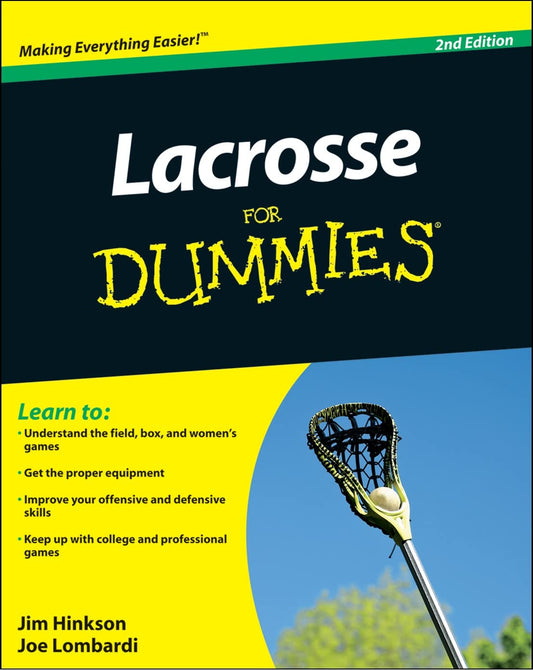 Lacrosse For Dummies - 4136