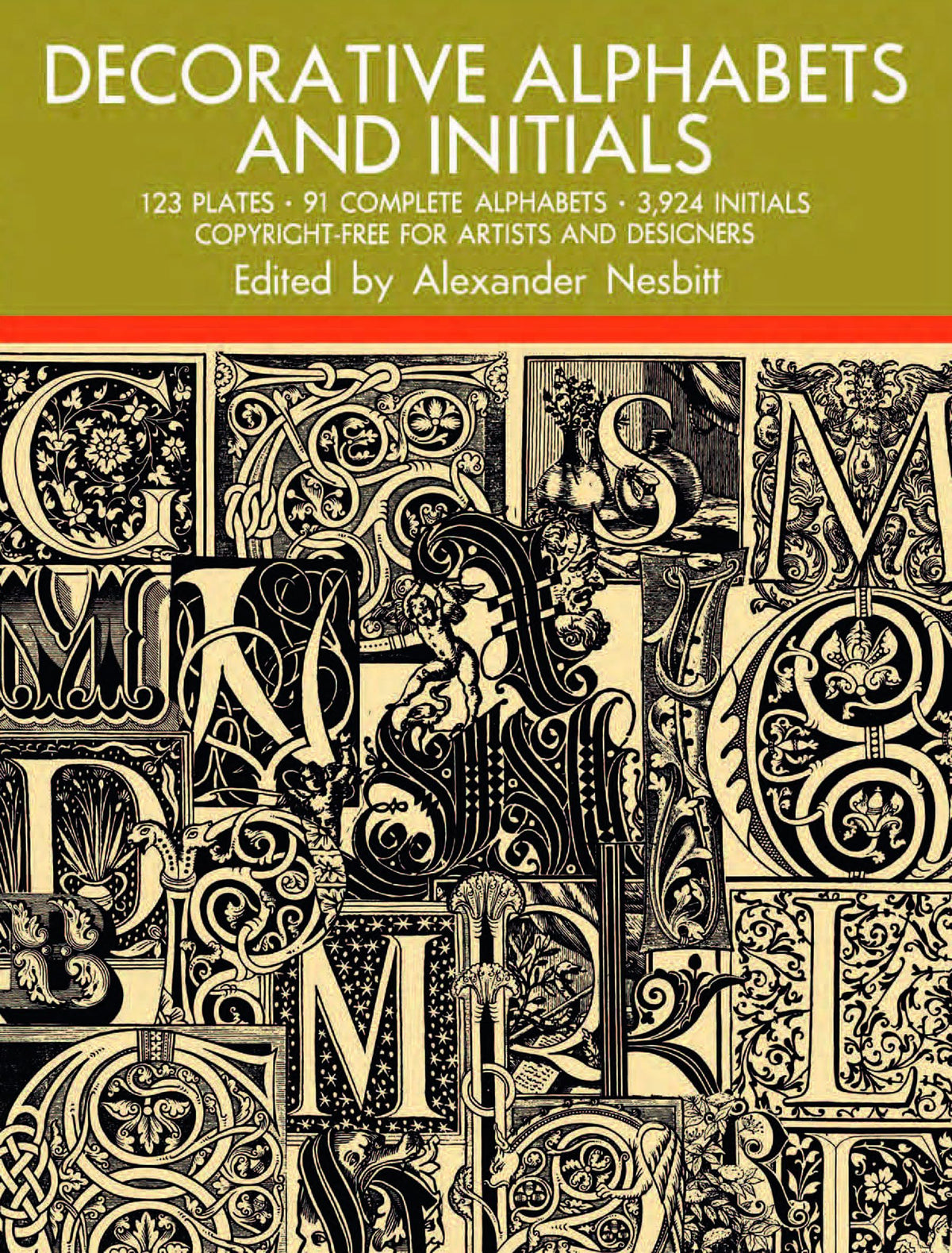 Decorative Alphabets and Initials (Lettering, Calligraphy, Typography)