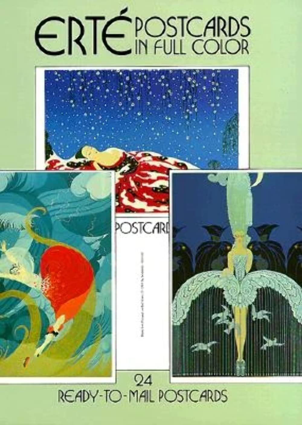 Erte Postcards in Full Color: 24 Ready-to-Mail Postcards