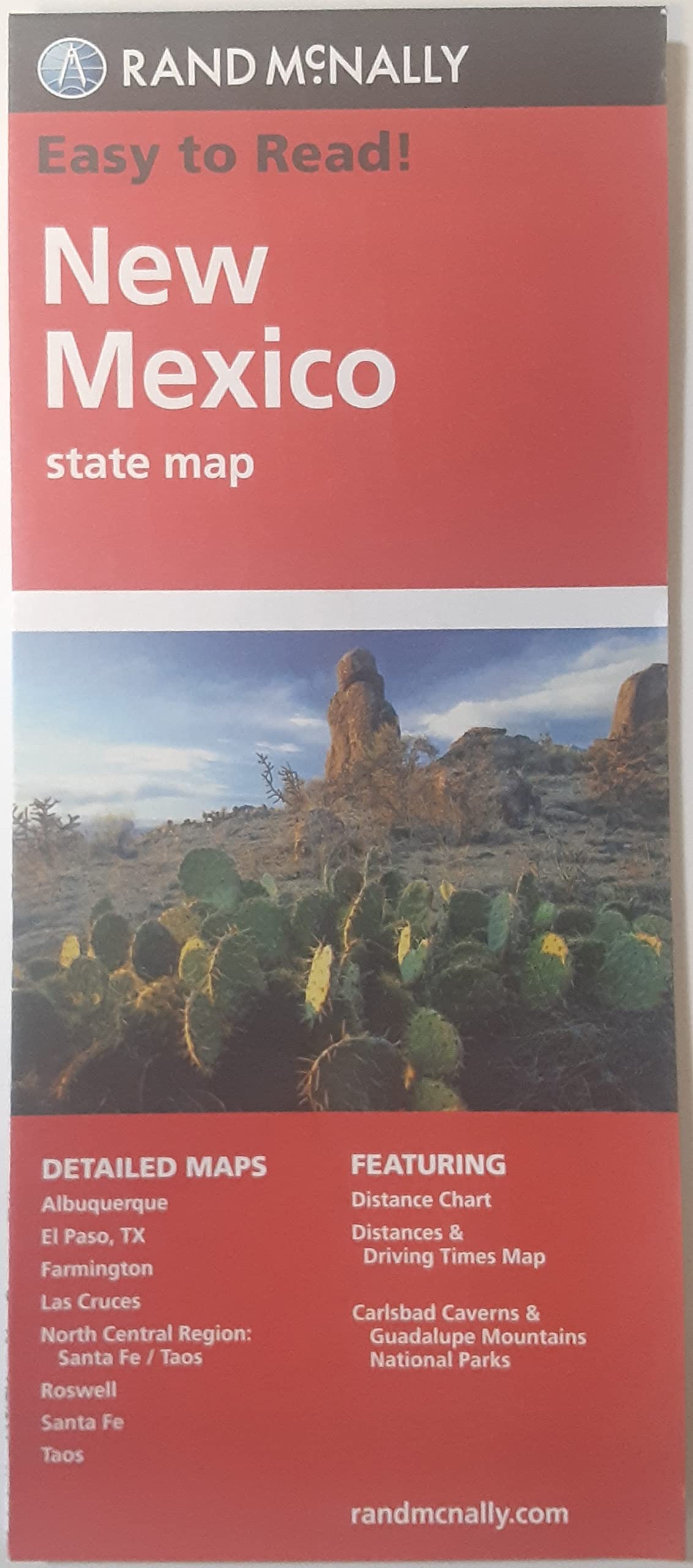 Easy To Read: New Mexico State Map