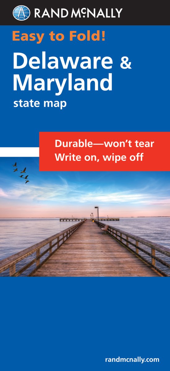 Rand McNally Easyfinder Delaware/Maryland: Highways & Interstates