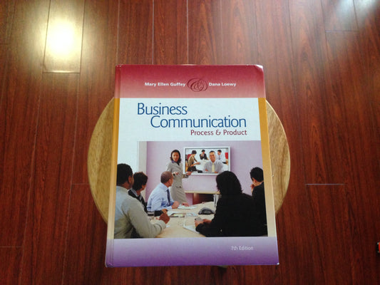 Business Communication: Process & Product