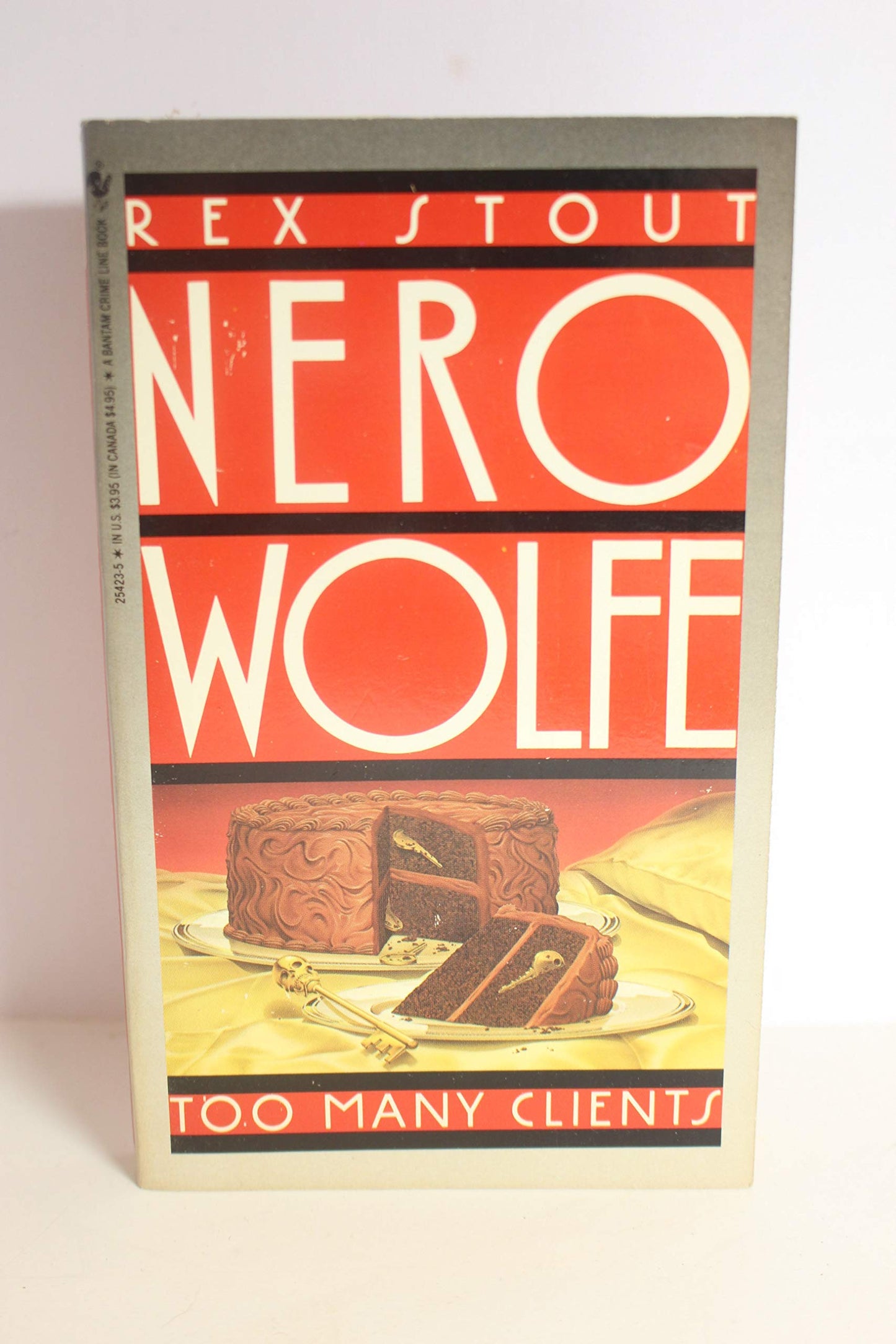TOO MANY CLIENTS (A Nero Wolfe Mystery)