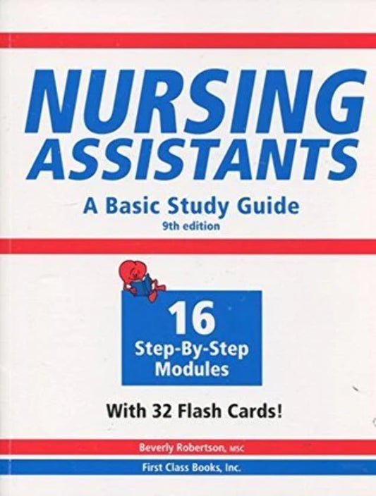 Nursing Assistants: A Basic Study Guide, 9th Edition (Book & Flash Cards) - 6337