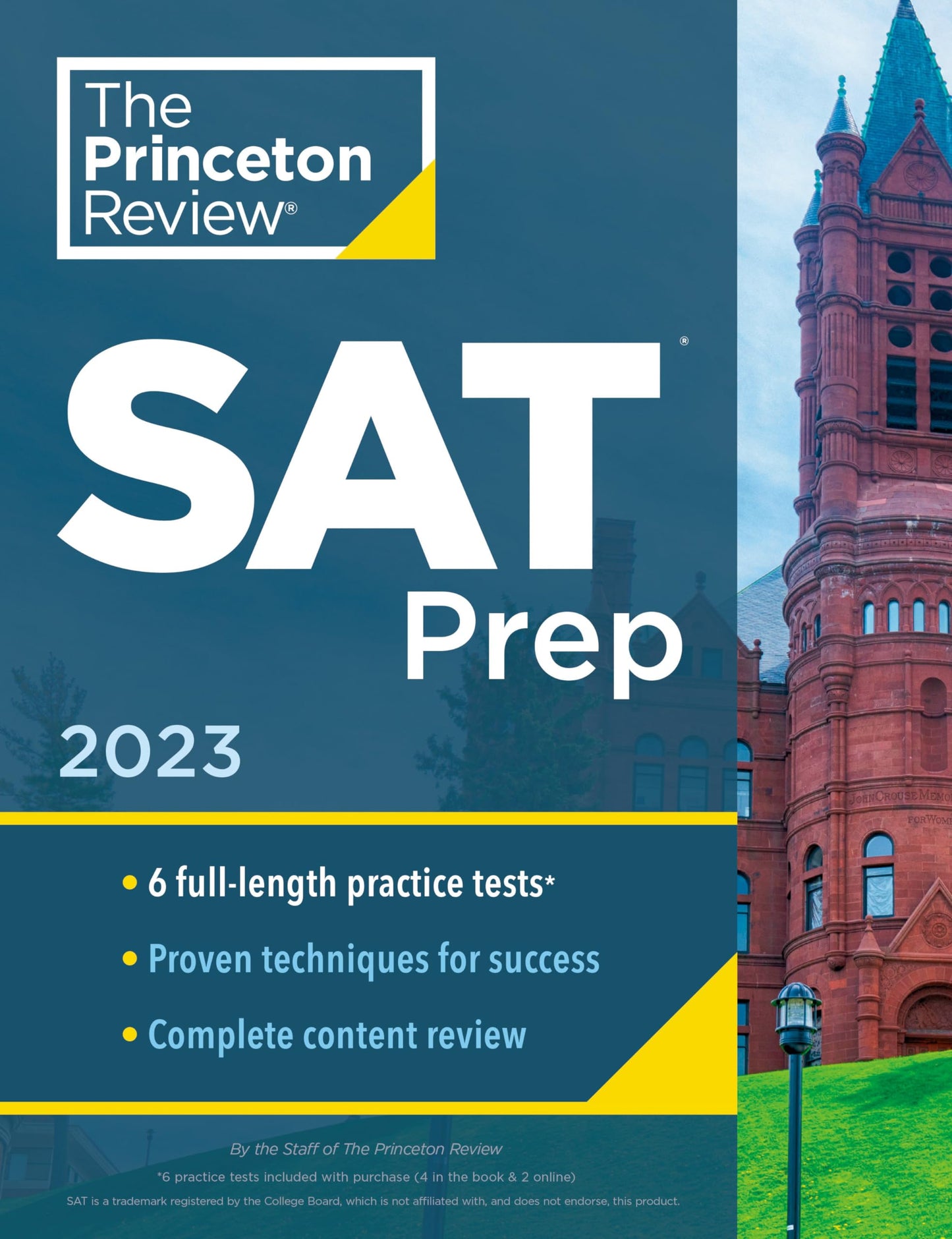 Princeton Review SAT Prep, 2023: 6 Practice Tests + Review & Techniques + Online Tools (College Test Preparation) - 1478