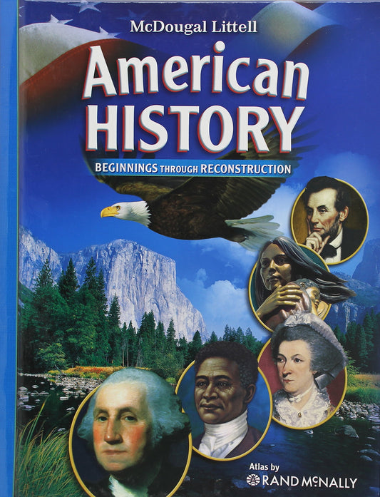 American History, Grades 6-8 Beginnings Through Reconstruction: Mcdougal Littell American History - 9740