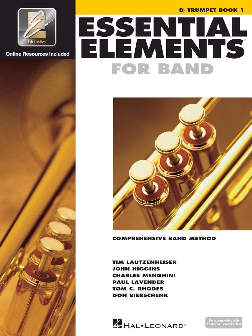 Essential Elements for Band Bb Trumpet Book 1 with EEi Online Resources | Trumpet Method Book and Sheet Music for Students and Teachers | Band Method Songbook Newer 2025 Edition Available