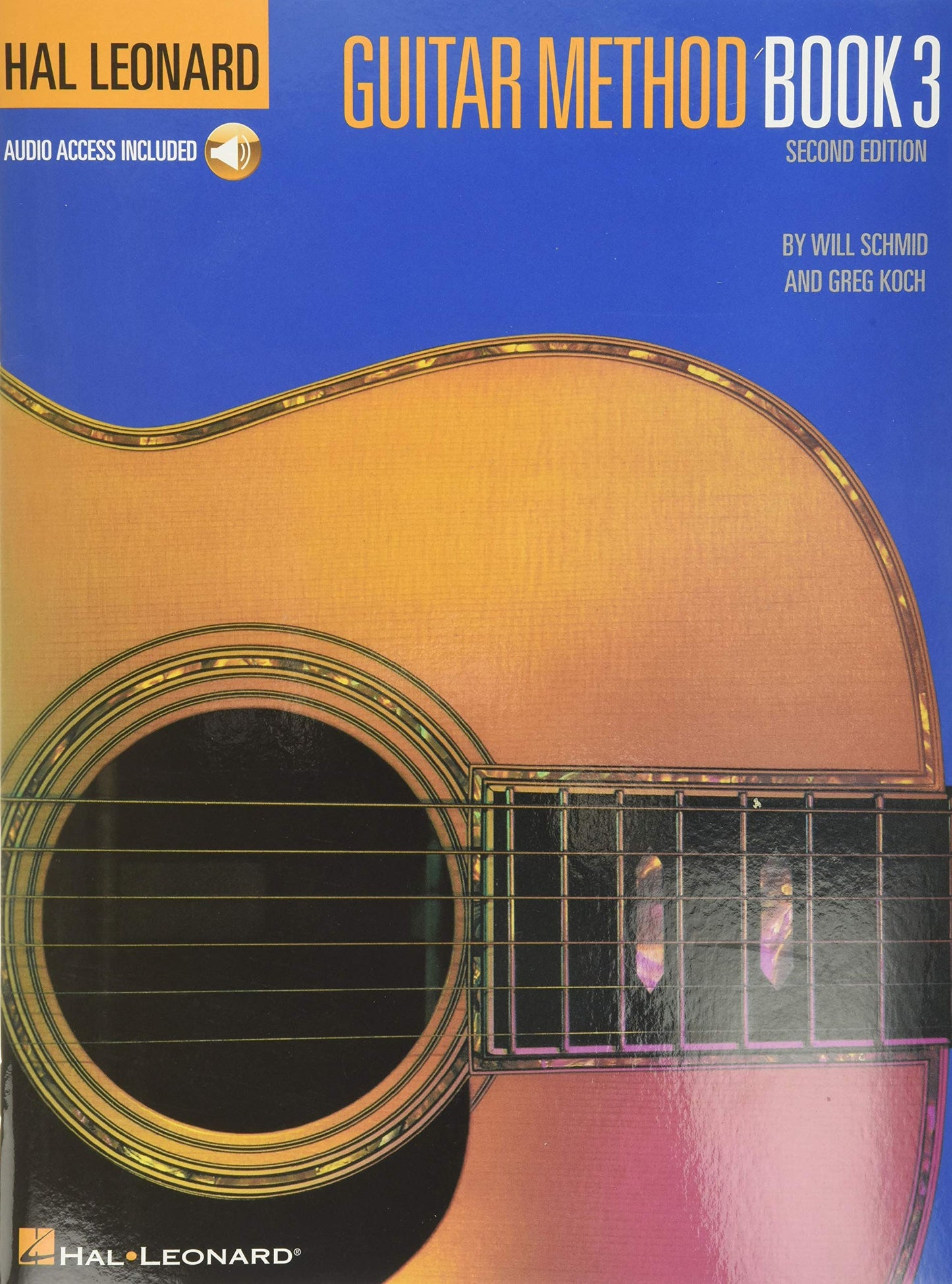 Hal Leonard Guitar Method Book 3 - Second Edition | Guitar Sheet Music with Online Audio Tracks | Instructional Guitar Songbook for Intermediate Players | Guitar Chord Book and Guitar Learning Book