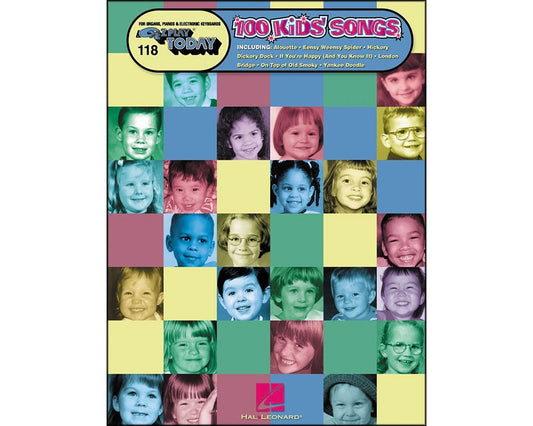 One Hundred Kids' Songs: E-Z Play Today Volume 118 - 6101