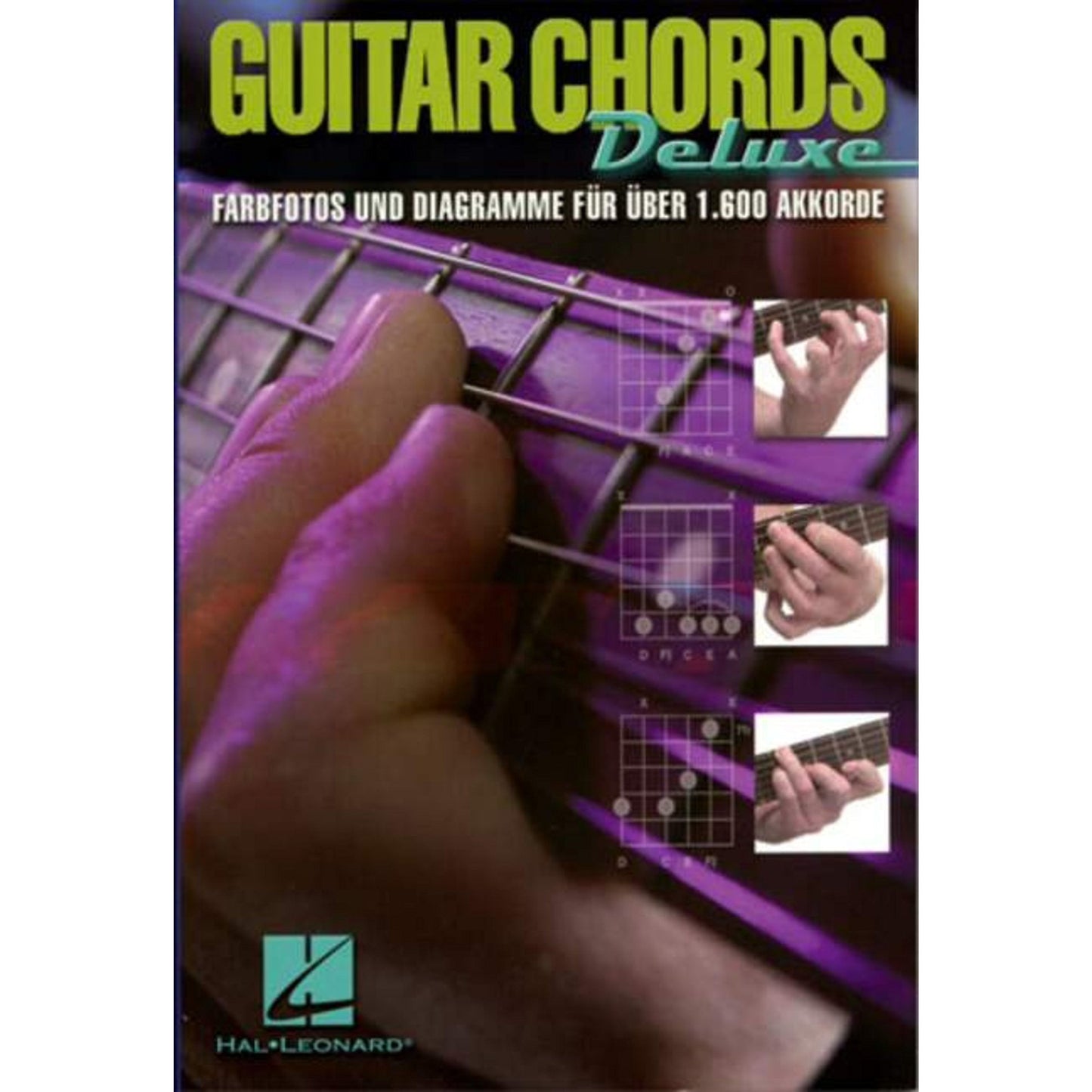 Guitar Chords Deluxe: Full-Color Photos & Diagrams for Over 1,600 Chords
