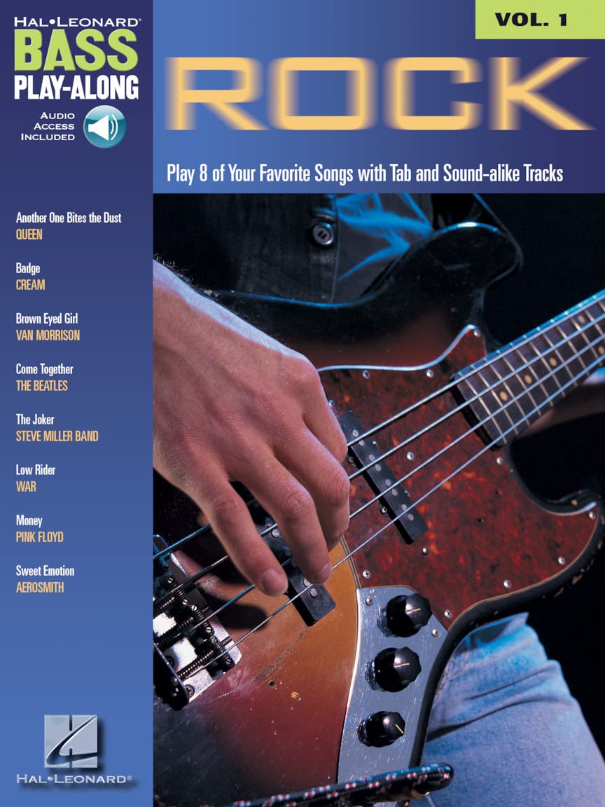 Rock: Bass Play-Along Volume 1 (Hal Leonard Bass Play-Along)