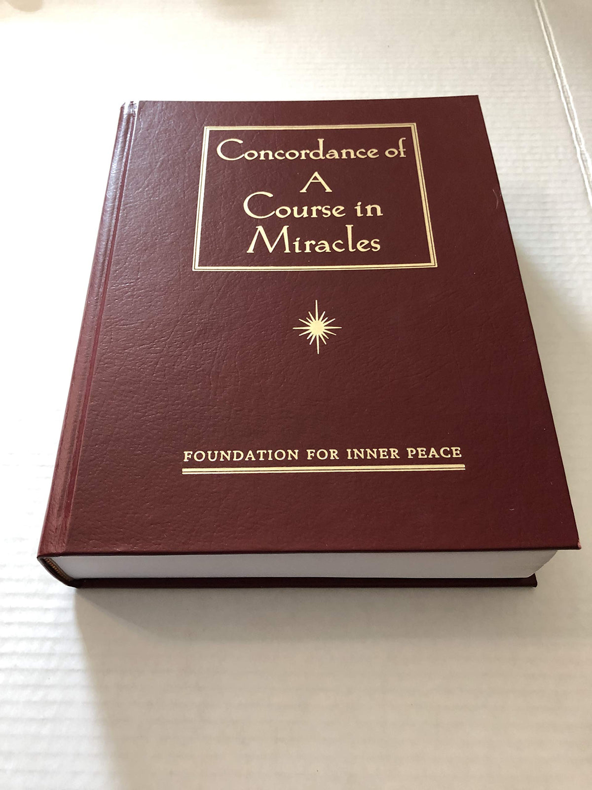 Concordance of 'A Course in Miracles': A Complete Index