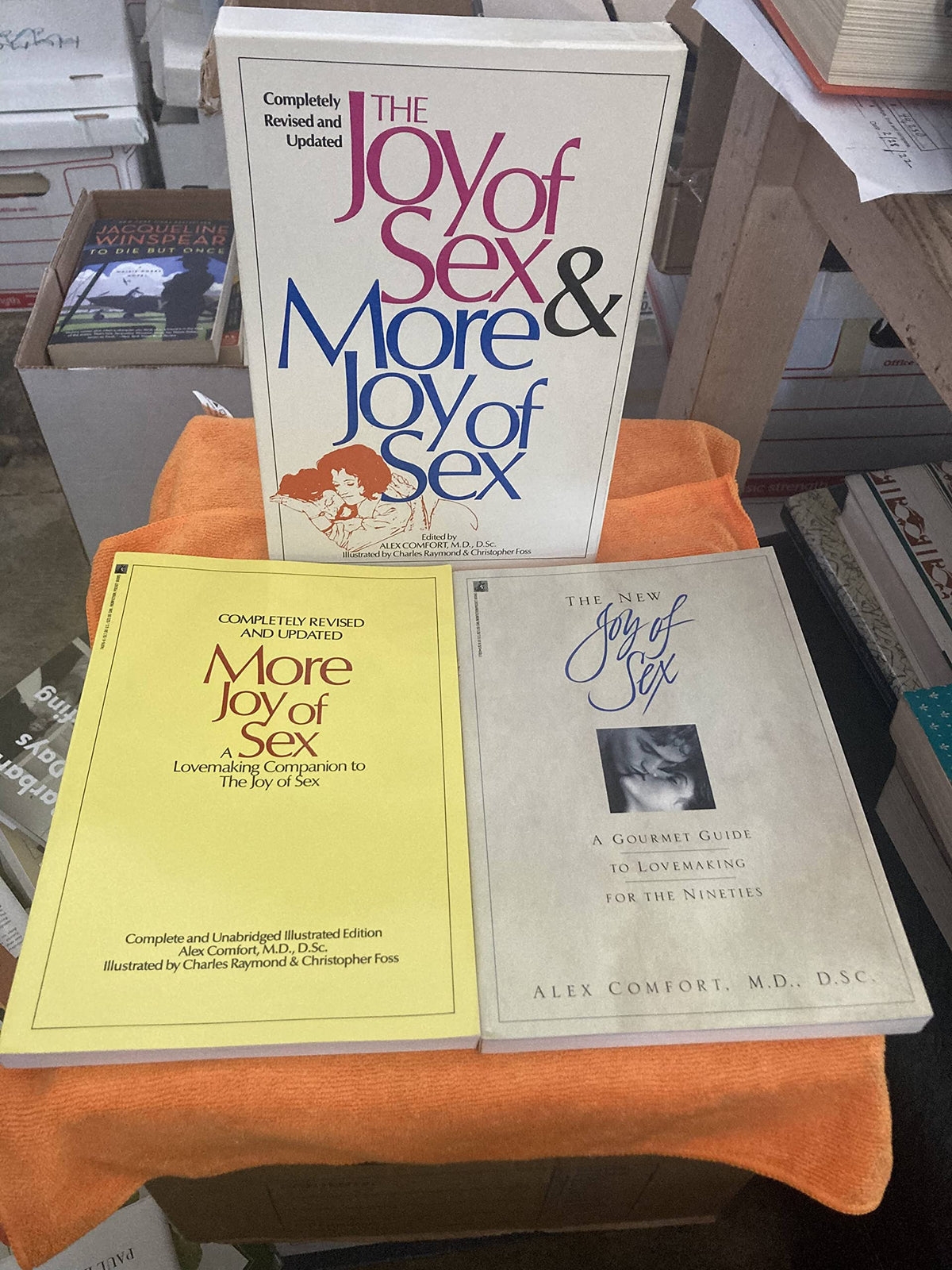 The New Joy Of Sex and More Joy of Sex: A Gourmet Guide To Lovemaking For The Nineties (box set)