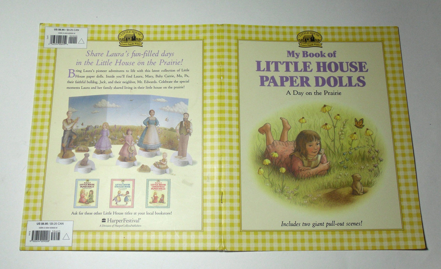 My Book of Little House Paper Dolls: A Day on the Prairie (Little House Merchandise) - 8117