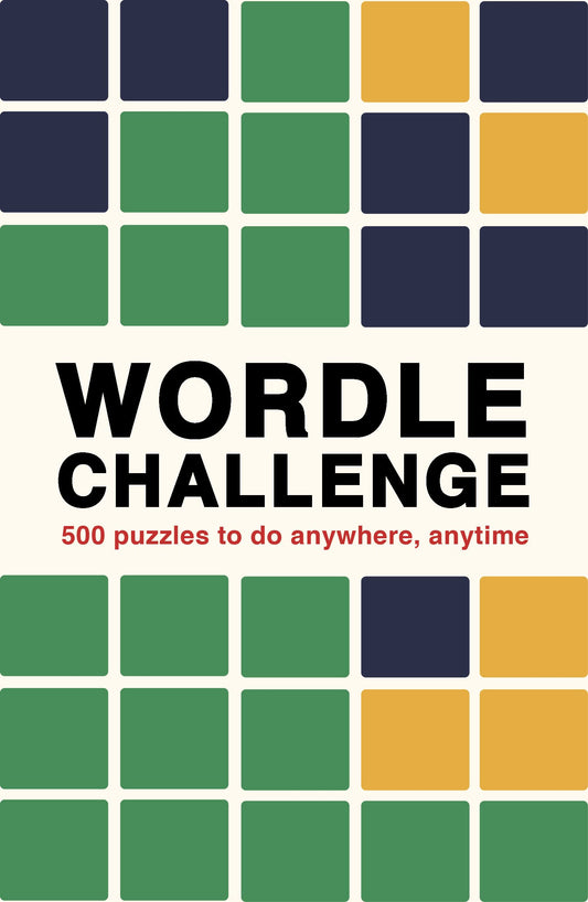 Wordle Challenge: 500 Puzzles to do anywhere, anytime (Puzzle Challenge, 1) - 4886
