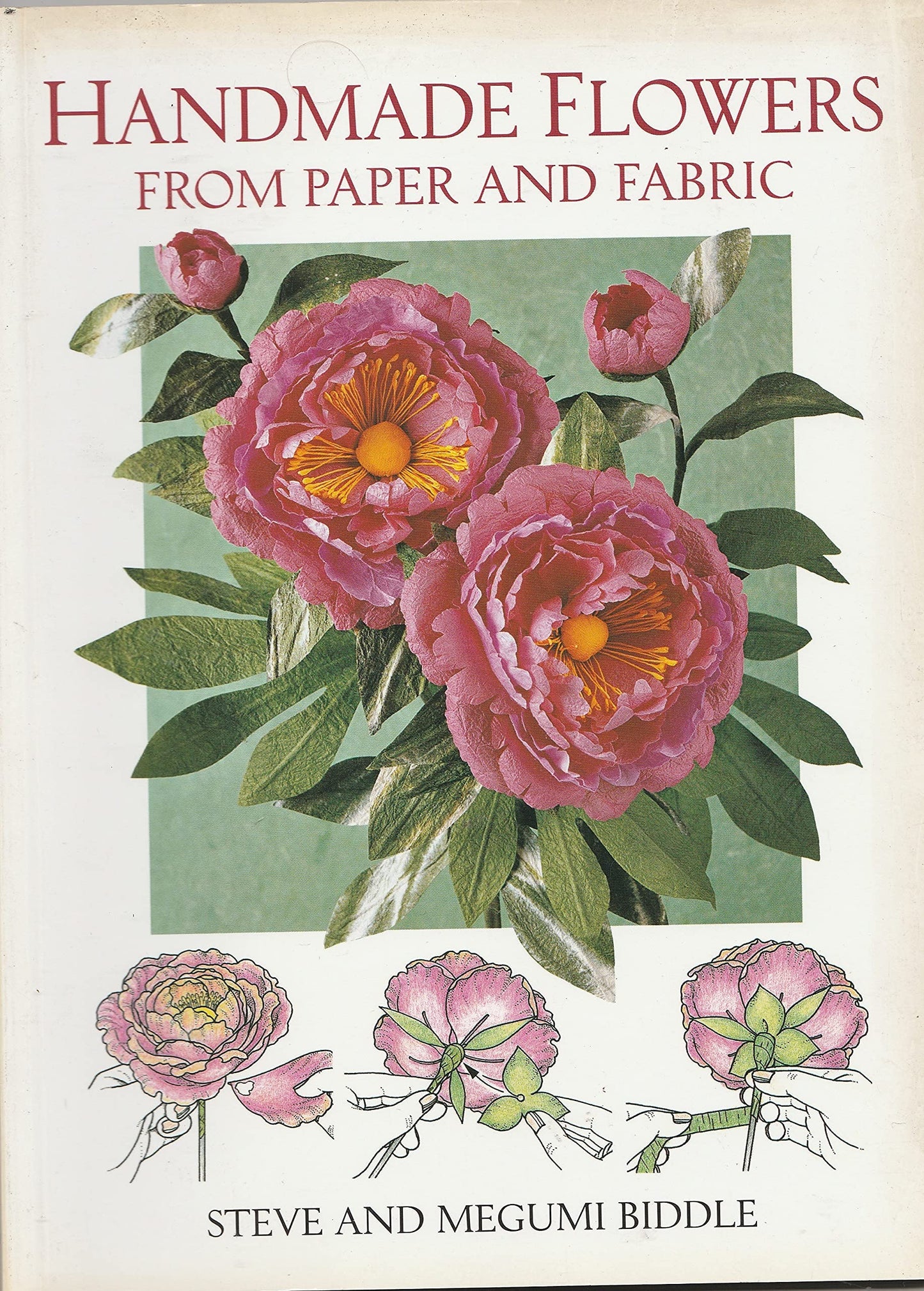 Handmade Flowers from Paper and Fabric