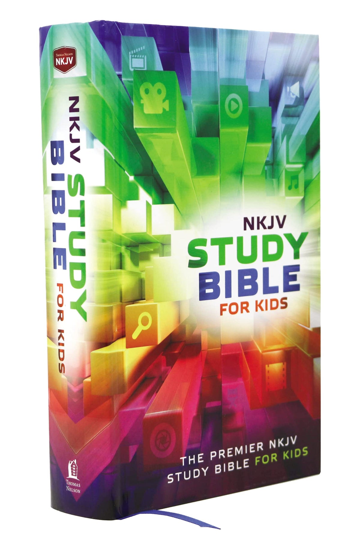 NKJV, Study Bible for Kids, Hardcover, Multicolor: The Premier NKJV Study Bible for Kids