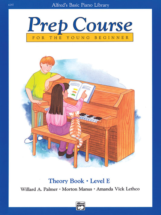 Alfred's Basic Piano Prep Course: Theory Book E (Alfred's Basic Piano Library)