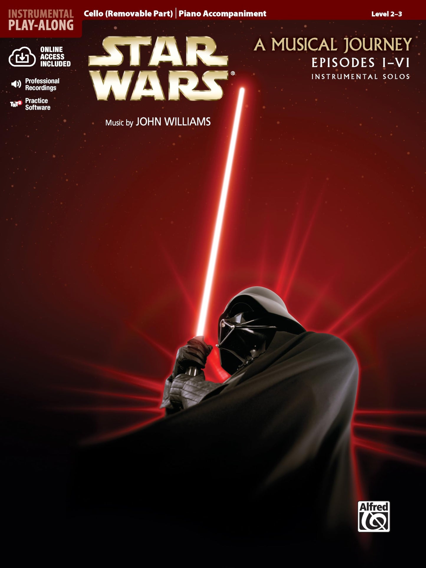 Star Wars Instrumental Solos for Strings (Movies I-VI): Cello, Book & Online Audio/Software (Pop Instrumental Solos Series)
