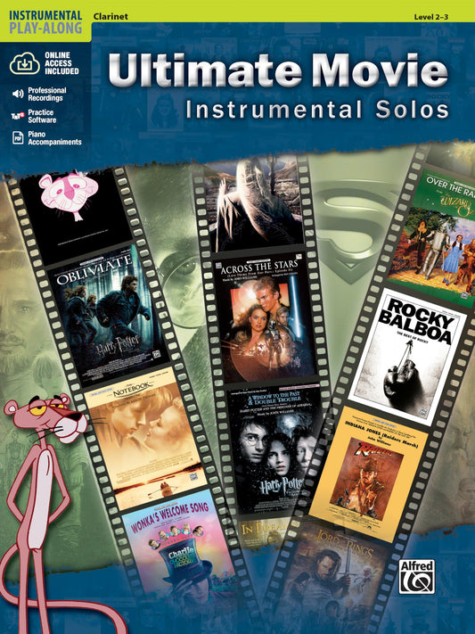 Ultimate Movie Instrumental Solos: Clarinet, Book & Online Audio/Software/PDF (Ultimate Pop Instrumental Solos Series) - 1031