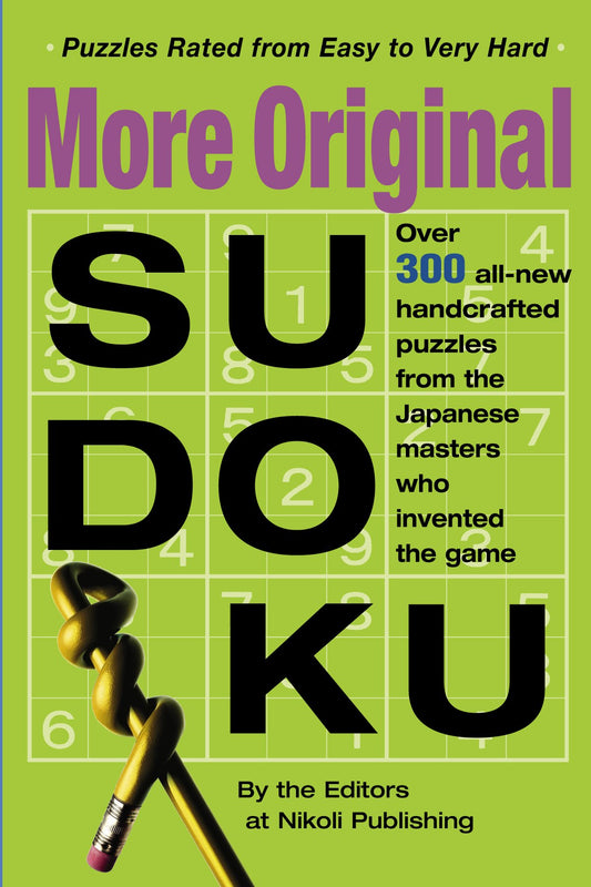More Original Sudoku - 3084