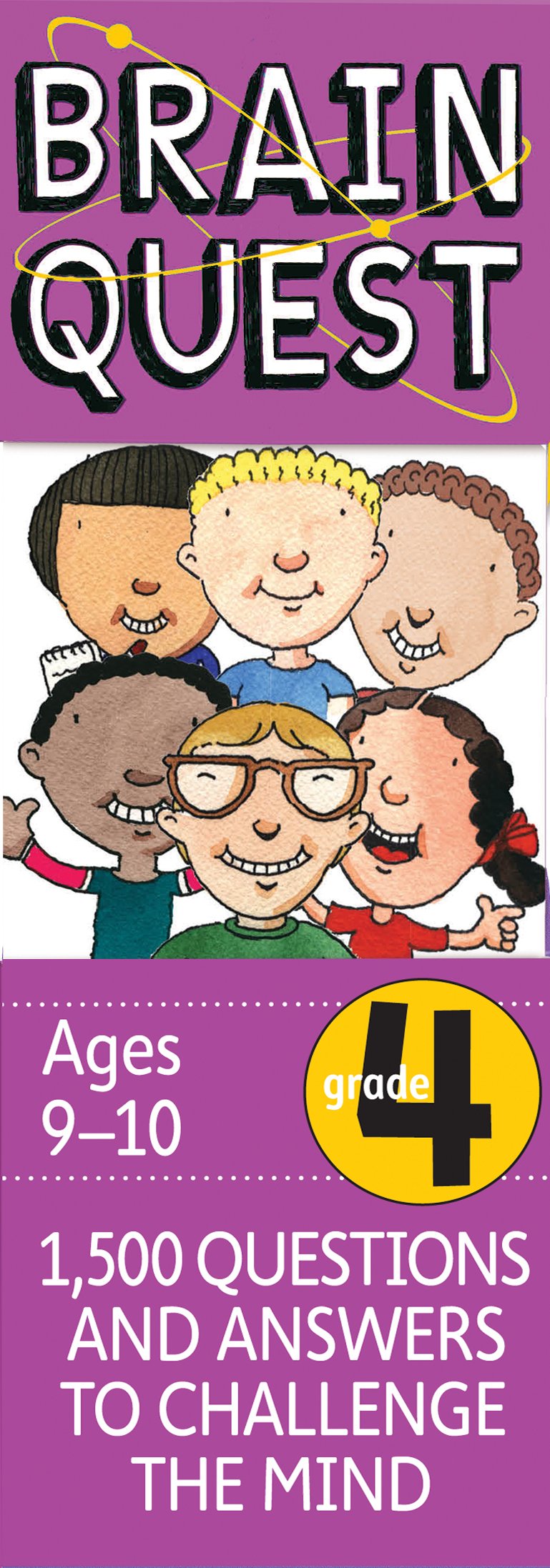 Brain Quest 4th Grade Q&A Cards: 1,500 Questions and Answers to Challenge the Mind. Curriculum-based! Teacher-approved! (Brain Quest Smart Cards)