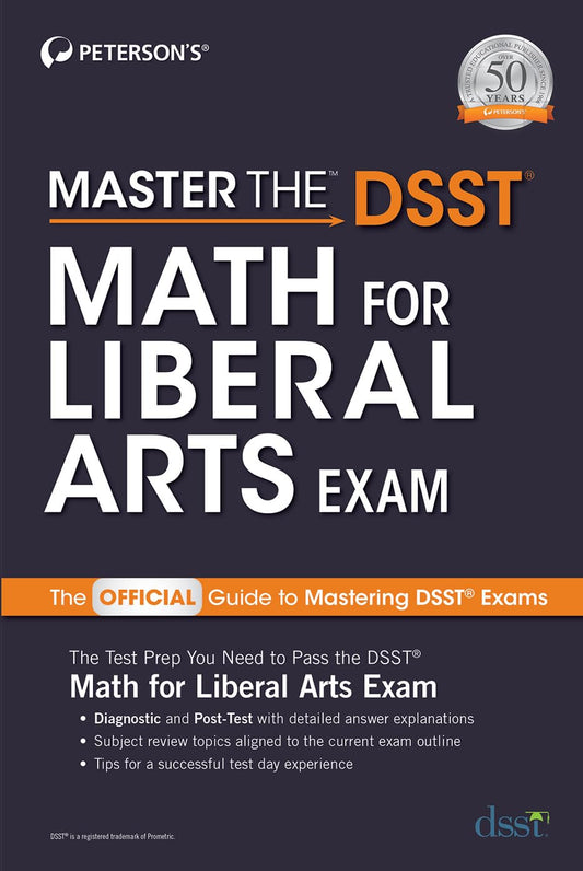 Master the DSST Math for Liberal Arts Exam - 9642