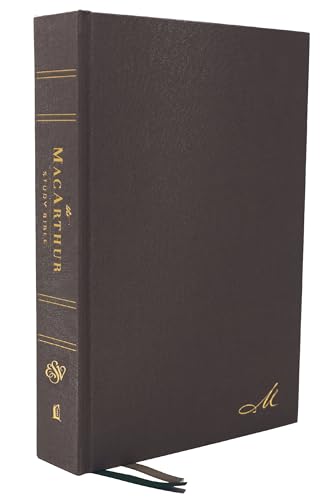 ESV, MacArthur Study Bible, Hardcover: Unleashing God's Truth One Verse at a Time (Holy Bible, English Standard Version)