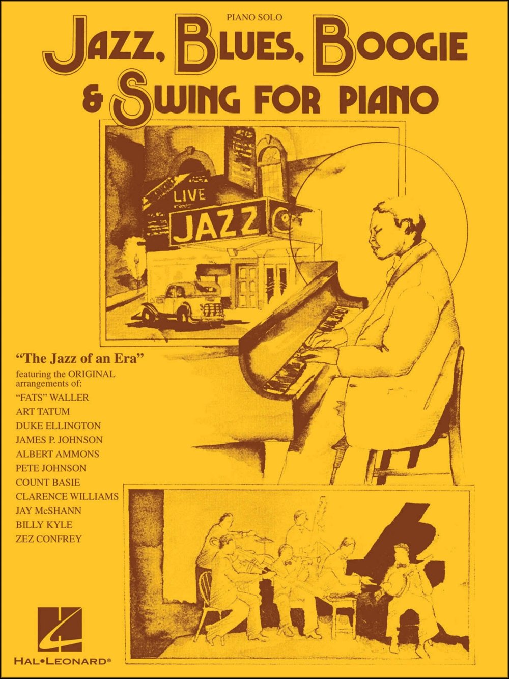 Jazz, Blues, Boogie and Swing for Piano Solo | Piano Sheet Music Book with 39 Jazz Standards | Early Advanced Piano Songbook for Study and Performance | Classic Ragtime and Swing
