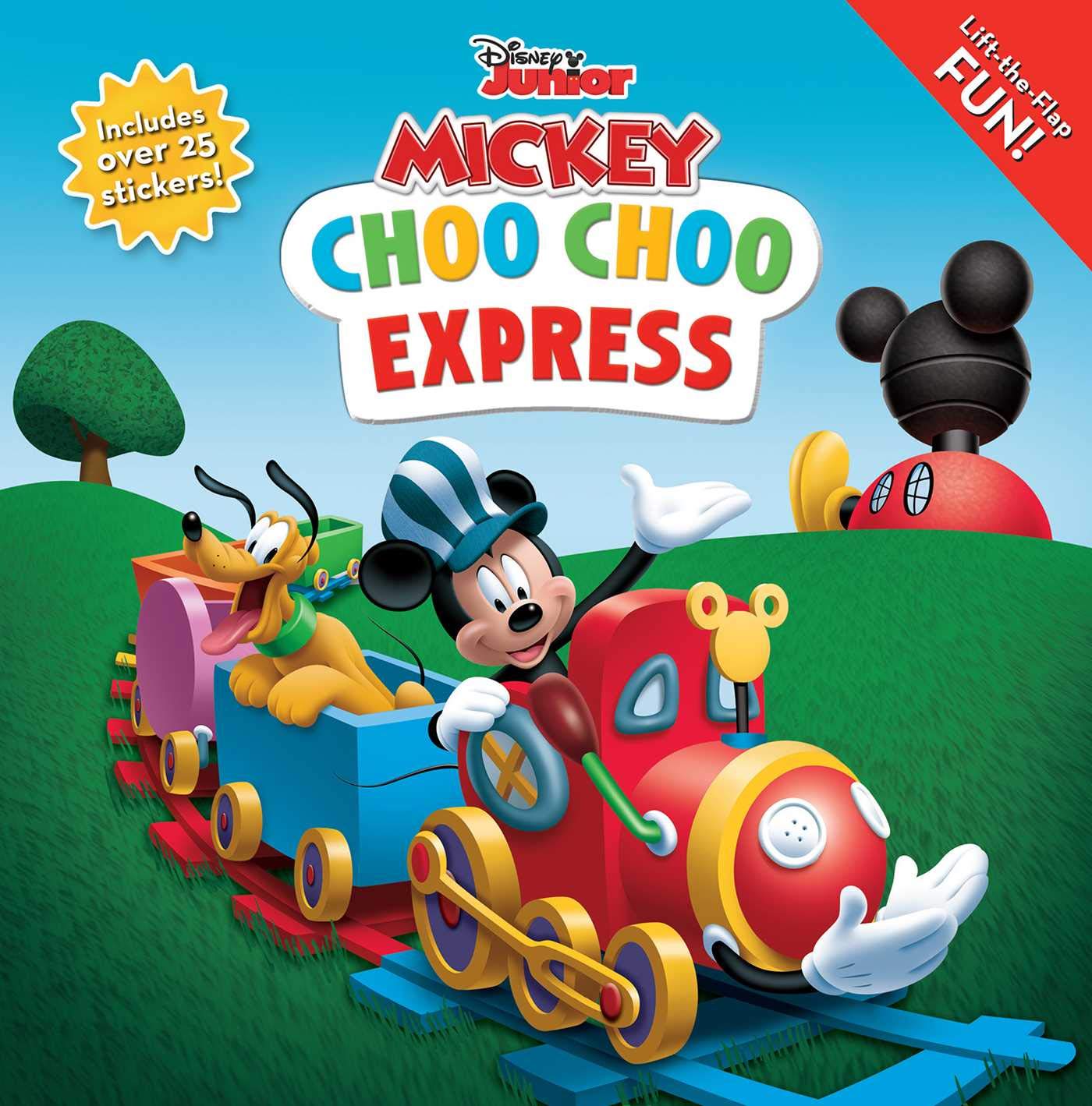 Disney Mickey Mouse Clubhouse: Choo Choo Express Lift-the-Flap (8x8 with Flaps)