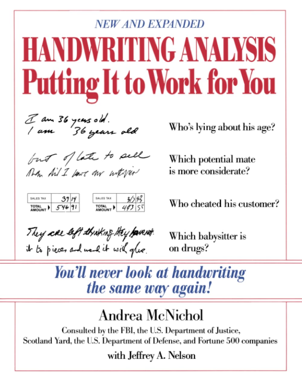 Handwriting Analysis : Putting It to Work for You