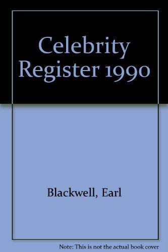 Earl Blackwell's Celebrity Register, 1990
