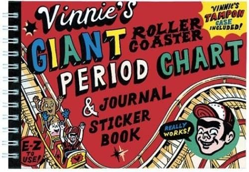 Vinnie's Giant Roller Coaster Period Chart & Journal Sticker Book - 4376