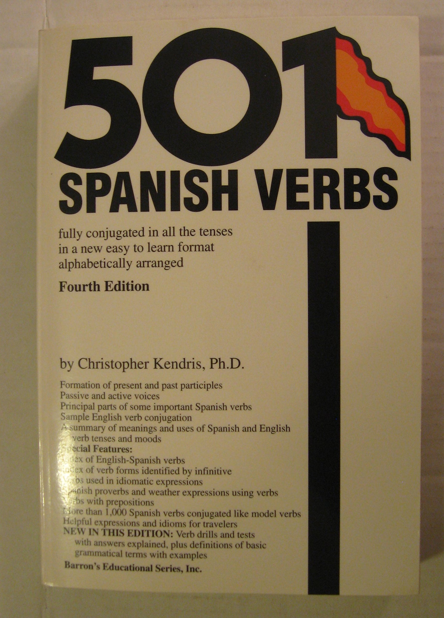 501 Spanish Verbs: Fully Conjugated in All the Tenses in a New Easy-To-Learn Format Alphabetically Arranged - 5349