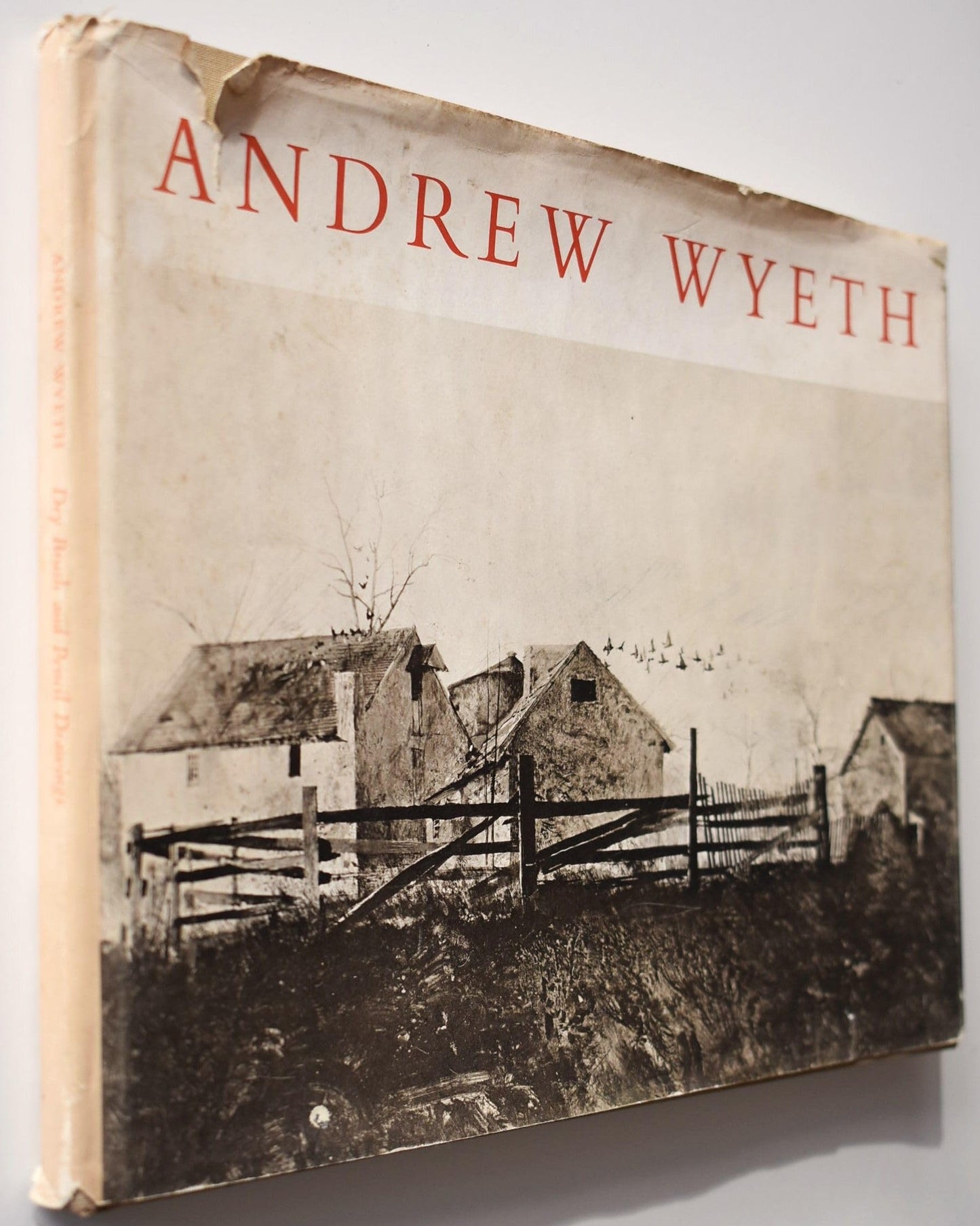 Andrew Wyeth Dry Brush and Pencil Drawings