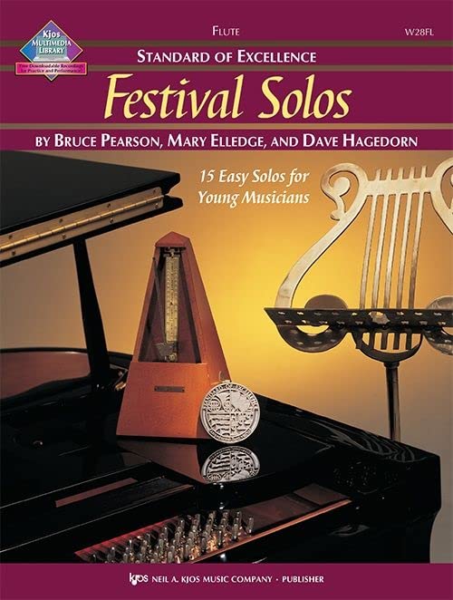 W28FL - Standard of Excellence - Festival Solos Book/Online Audio - Flute