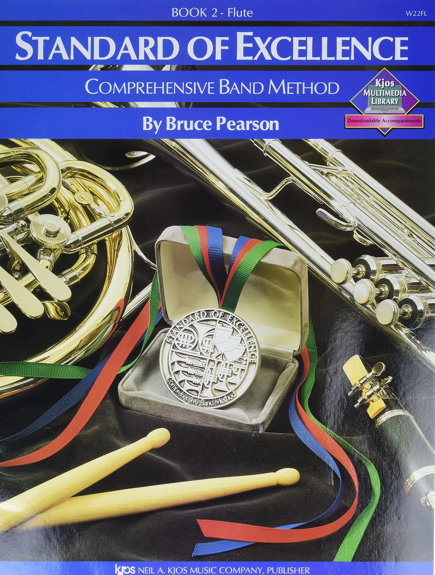 W22FL - Standard of Excellence Book 2 Book Only - Flute