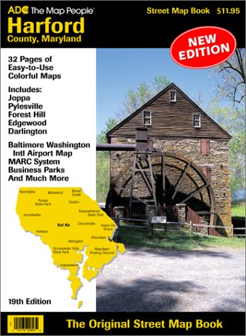 Harford County, Maryland Adc Street Map Book