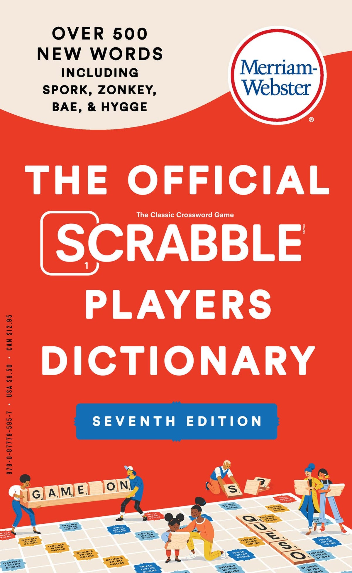 The Official SCRABBLE Players Dictionary, 7th Ed., Newest Edition - Great Gift for SCRABBLE Lovers