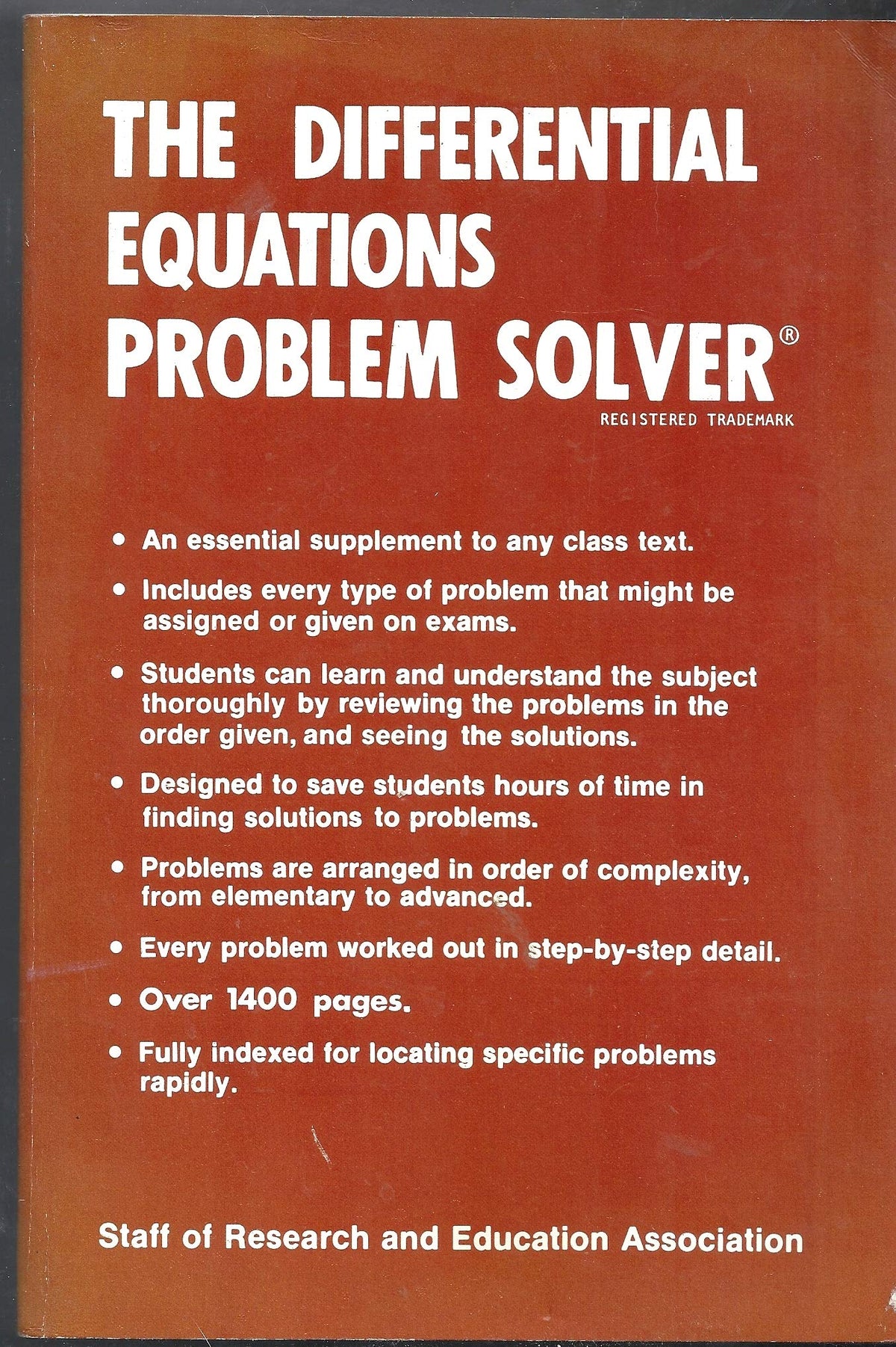 The Differential Equations Problem Solver