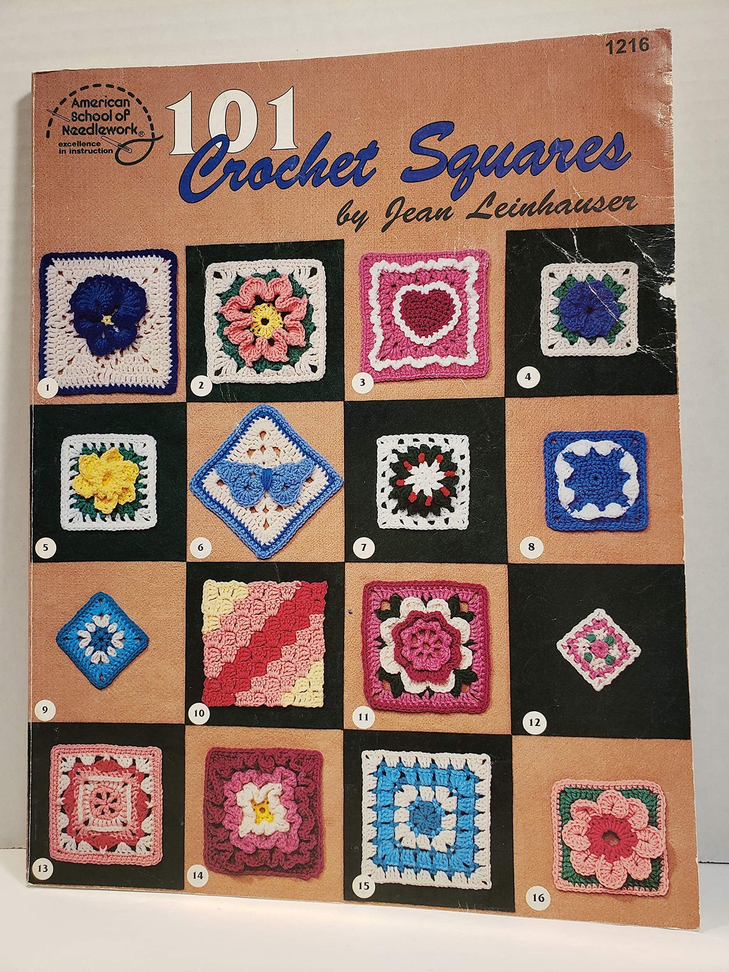101 Crochet Squares (#1216)