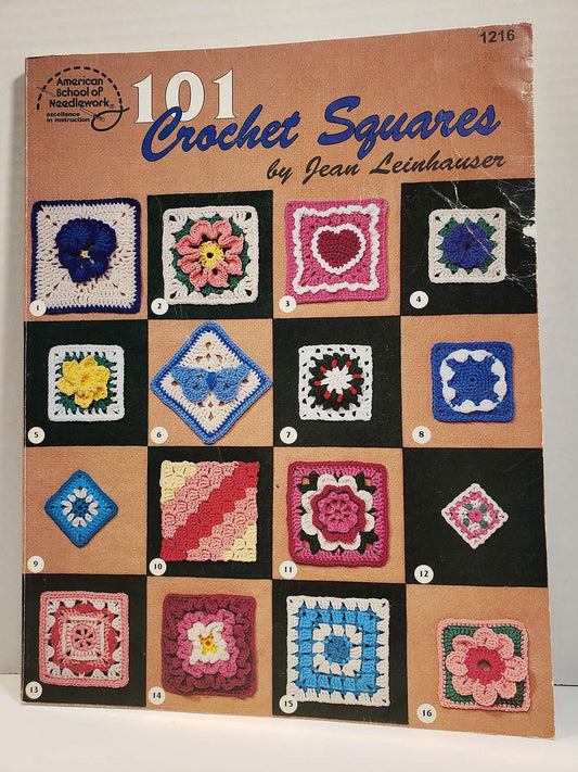 101 Crochet Squares (#1216)