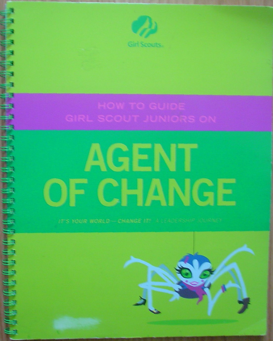 How to Guide Girl Scout Juniors on Agent of Change (It's Your World - Chage It! A Leadership Journey)