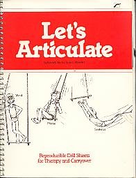 Let's Articulate: Reproducible Drill Sheets for Therapy and Carryover